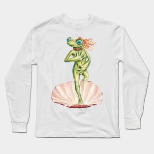 aphrodite frog Long Sleeve T-Shirt